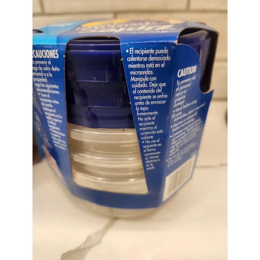 Lot of‎ 2 -Ziploc Twist n Loc 3-Pack Small Round & 4-Pack Med Smart Snap Bowls